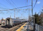 Amfleet I Business Class Car # 81542 bringing up the rear of Amtrak NER Train # 81542 